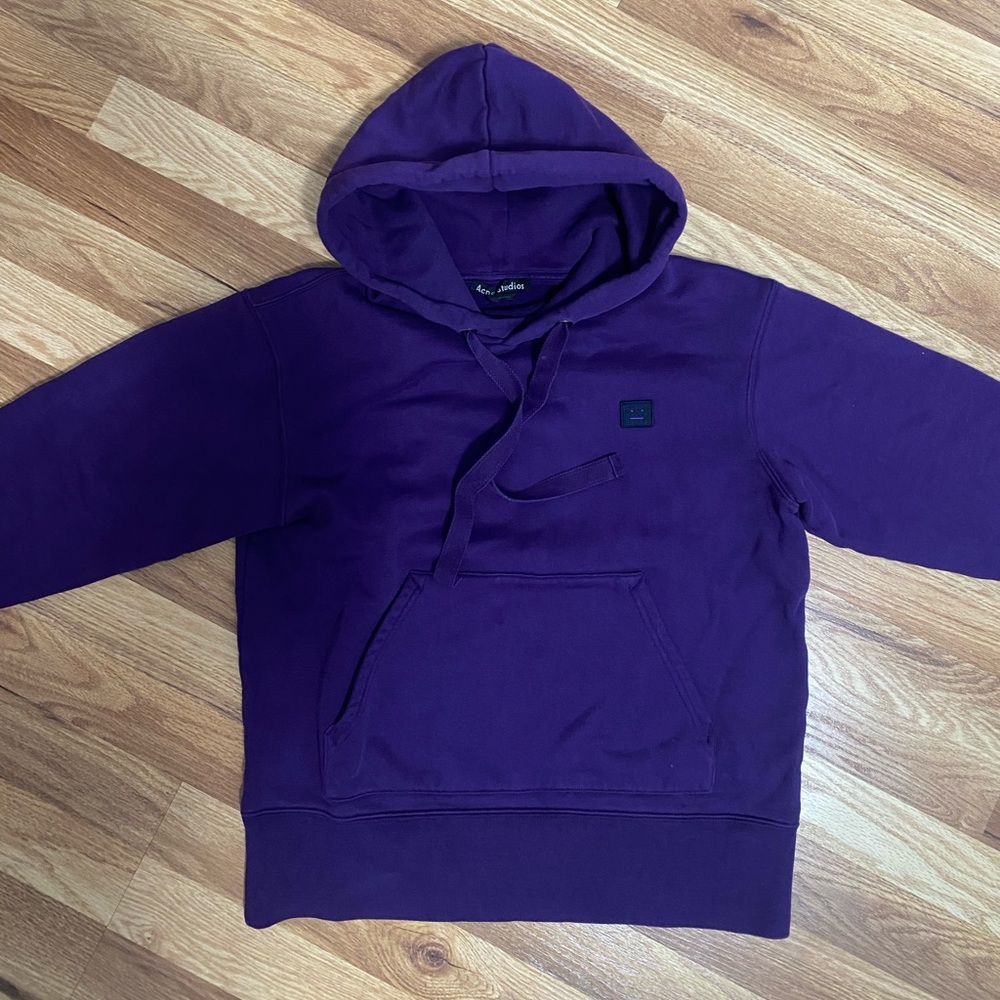 Acne studios hoodie purple XXS